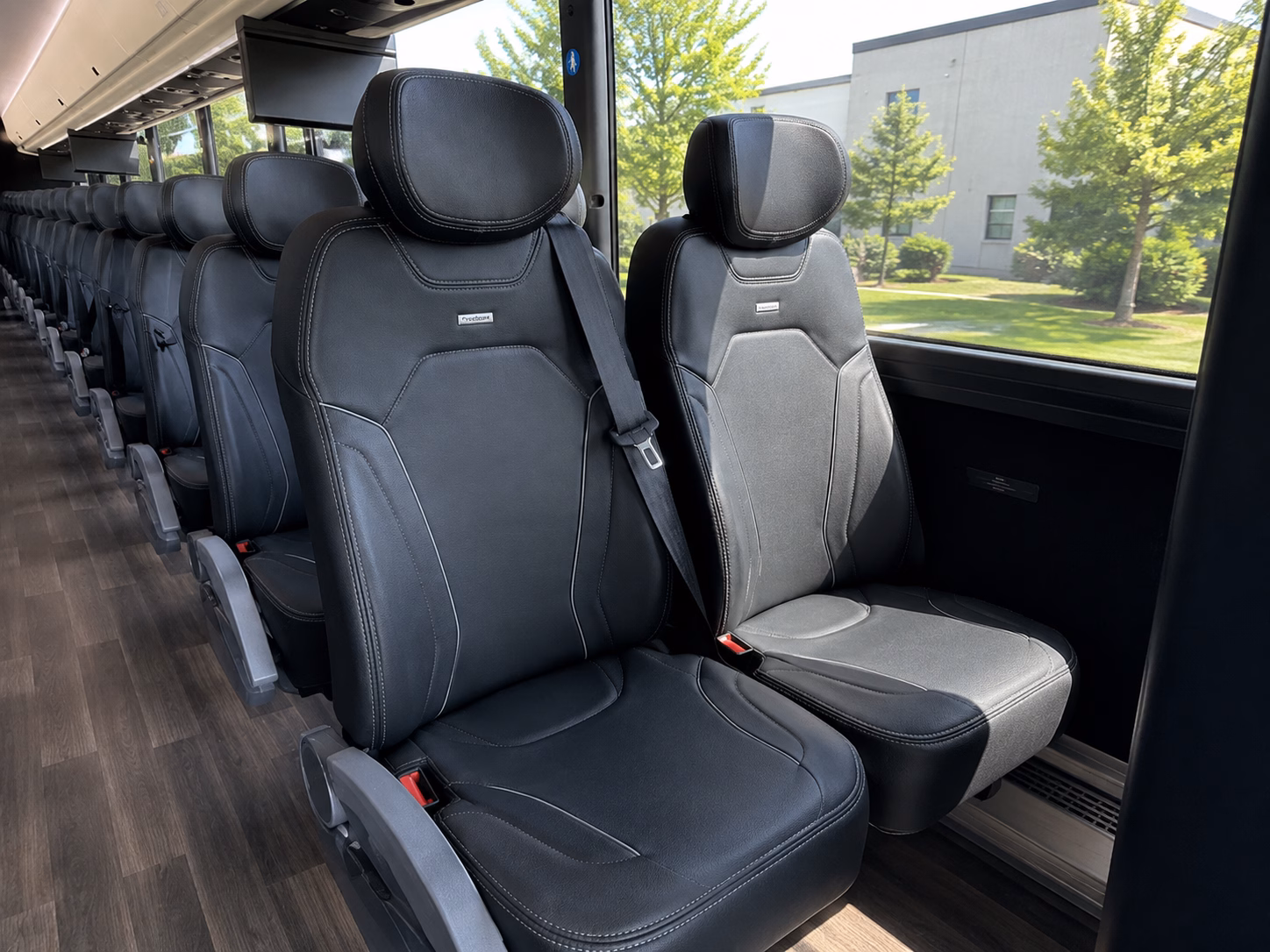 hartford charter bus interior