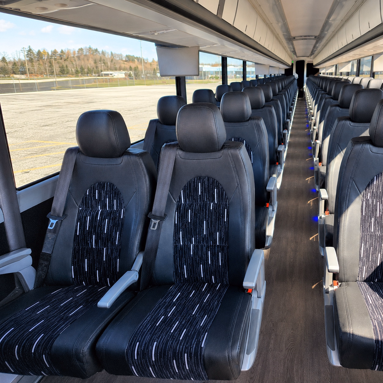 hartford religious group transportation onboard seating