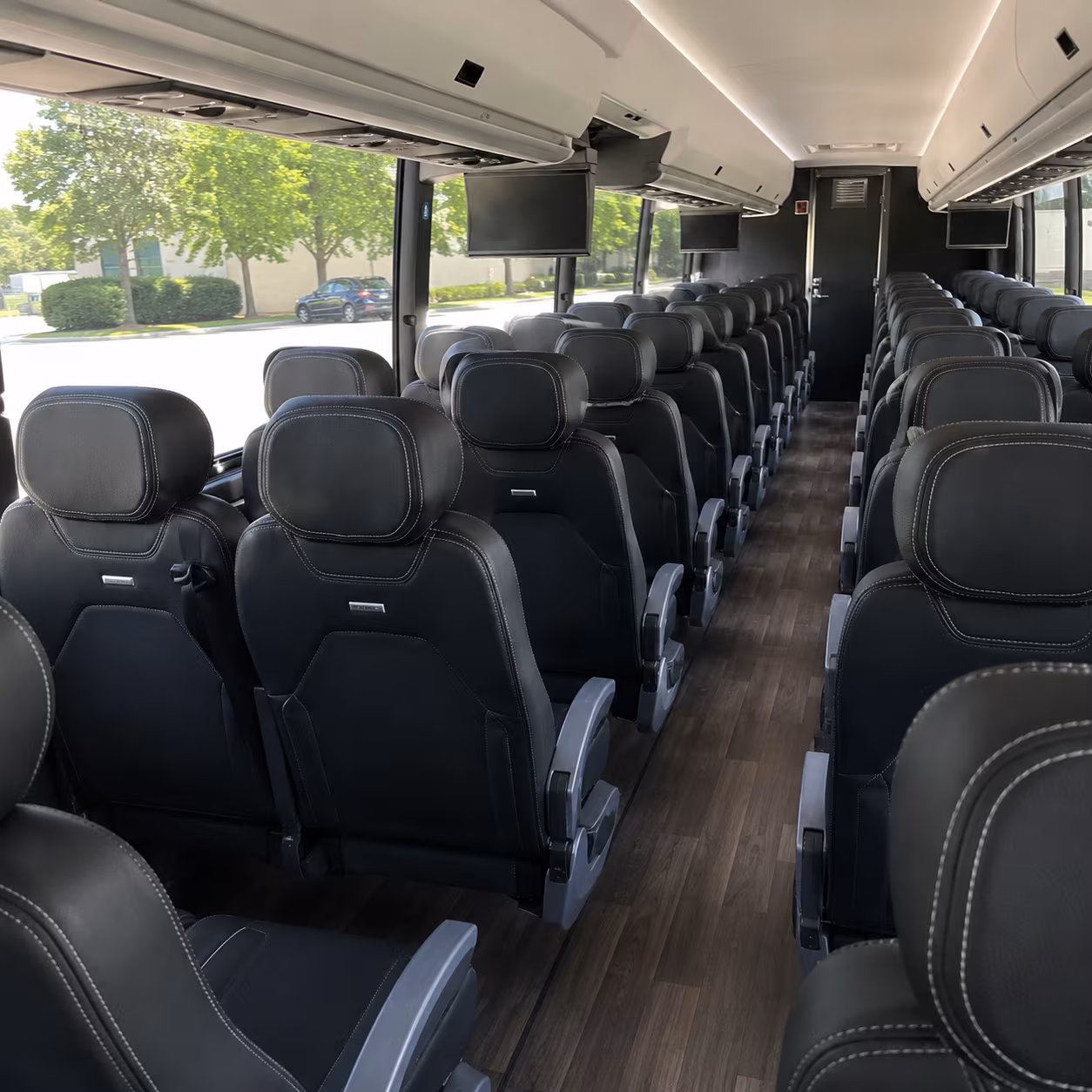 hartford sporting event transportation onboard seating