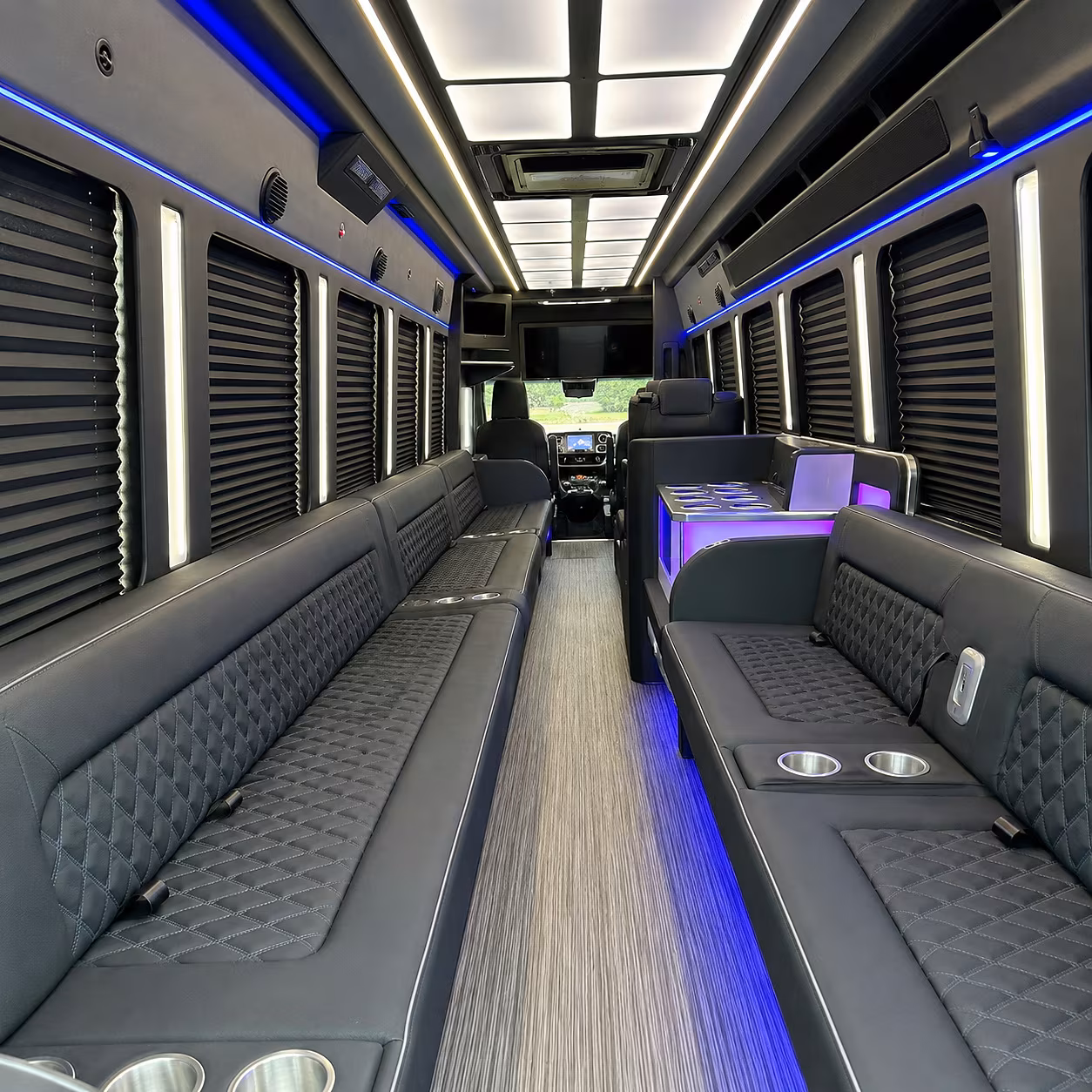 party bus interior