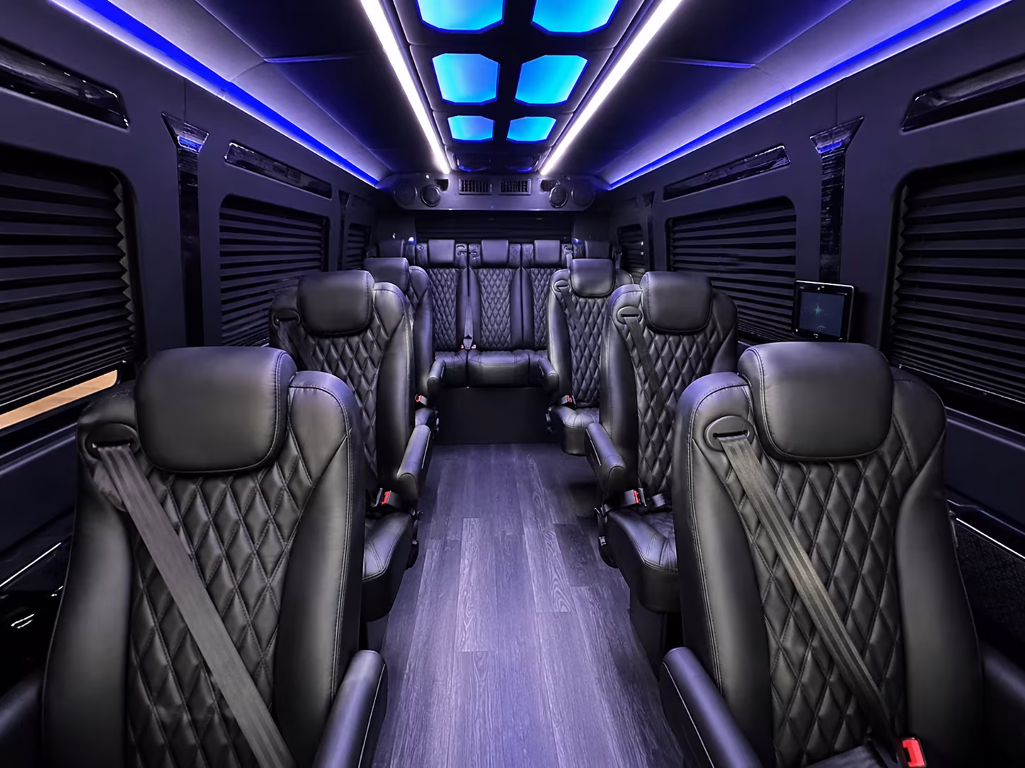 sprinter van with driver interior