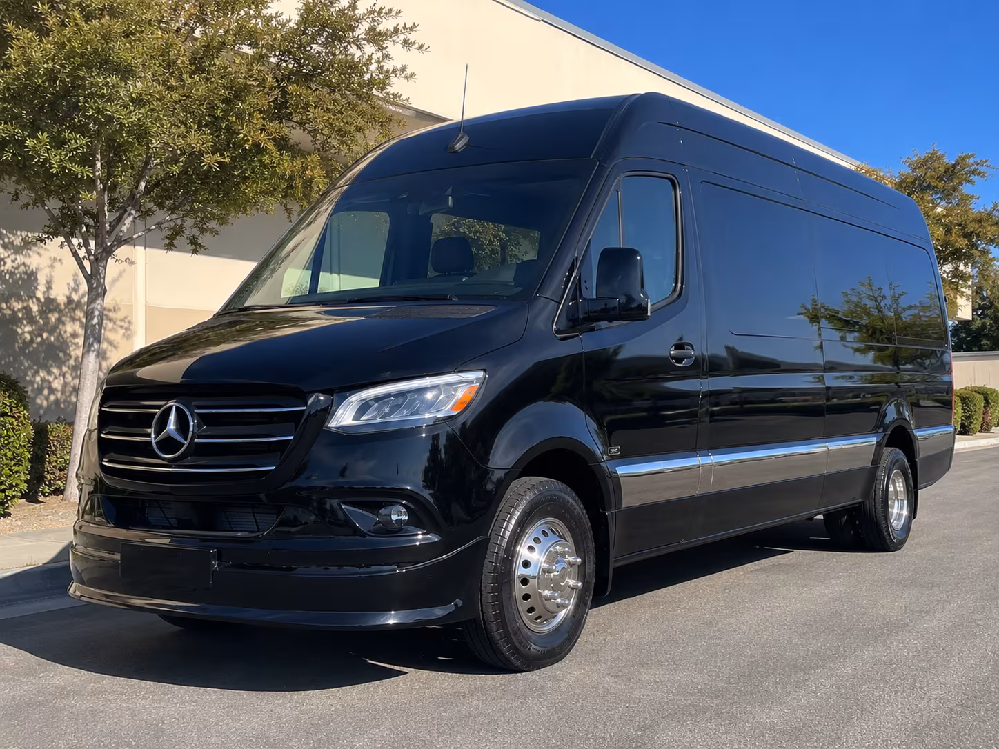 sprinter van with driver